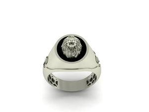 LION ENAMEL RING S45 LION ENAMEL RING S45