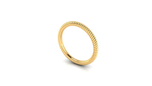 Twist Design Silver Stackable Ring Twist Design Silver Stackable Ring