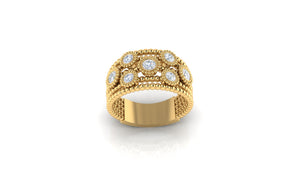 Daisy Chain Gemstone Ring Daisy Chain Gemstone Ring