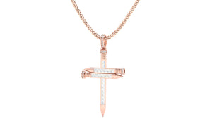 Radiant Wrapped Cross Necklace Radiant Wrapped Cross Necklace