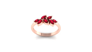 Scarlet Sparkle Cluster Ring Scarlet Sparkle Cluster Ring