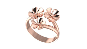 Triple Blossom Ring Triple Blossom Ring