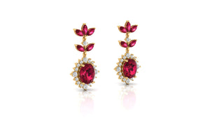 Blossom Flame Earrings Blossom Flame Earrings