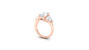 Triple Gem Radiance Ring Triple Gem Radiance Ring