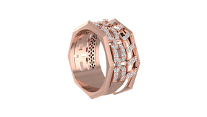 Elegant Diamond-Studded Ring Elegant Diamond-Studded Ring