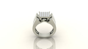 Luxury Square Top Diamond Ring Luxury Square Top Diamond Ring
