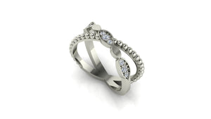 Dual Row Sparkling Ring Dual Row Sparkling Ring