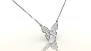 Radiant Butterfly Charm Necklace Radiant Butterfly Charm Necklace