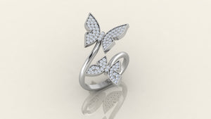 Radiant Butterfly Wrap Ring Radiant Butterfly Wrap Ring