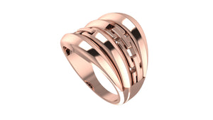 Sleek Architectural Ring Sleek Architectural Ring