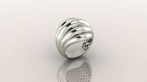 Gleaming Crest Design Ring Gleaming Crest Design Ring