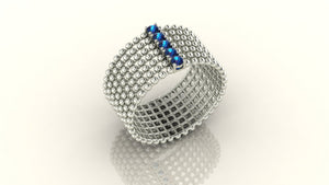 Gem Beaded Ring Gem Beaded Ring