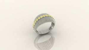 Sunlit Sparkle Weave Ring S194 Sunlit Sparkle Weave Ring S194