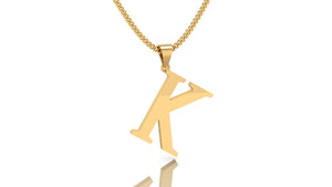 Lustrous Letter – K Necklace Lustrous Letter – K Necklace