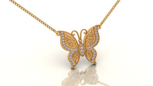 magic butterfly pendent S437 magic butterfly pendent S437