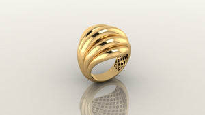 Gleaming Crest Design Ring Gleaming Crest Design Ring