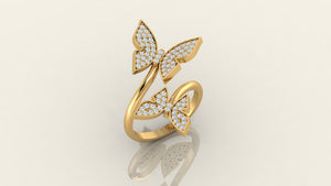 Radiant Butterfly Wrap Ring Radiant Butterfly Wrap Ring