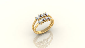 Radiant Rectangles Ring Radiant Rectangles Ring