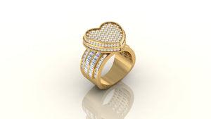 Forever Gleam Heart Ring Forever Gleam Heart Ring