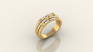 Intricate Weave Diamond Ring Intricate Weave Diamond Ring
