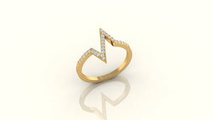 Zigzag Spark Ring Zigzag Spark Ring