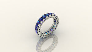 Emerald Eternity Wedding Band Emerald Eternity Wedding Band
