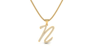 Golden Grace Initial Necklace Golden Grace Initial Necklace