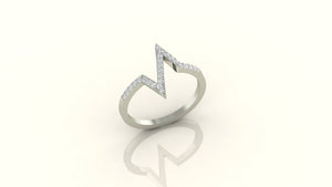 Zigzag Spark Ring Zigzag Spark Ring