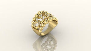 Ornate Bubble Ring Ornate Bubble Ring