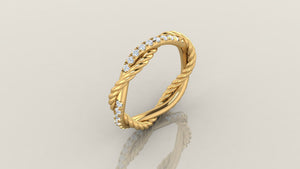 Braided Sparkle Ring S 178 Braided Sparkle Ring S 178