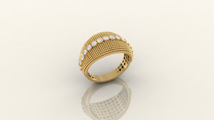 Sunlit Sparkle Weave Ring S194 Sunlit Sparkle Weave Ring S194
