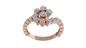 Clustered Gemstone Ring Clustered Gemstone Ring