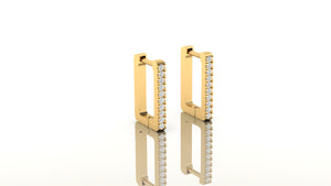 Chic Rectangular Drops Earrings Chic Rectangular Drops Earrings