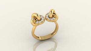Interlocking Knot Ring Interlocking Knot Ring