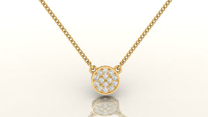 Sparkling Halo Necklace Sparkling Halo Necklace