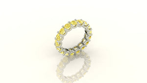 Luxurious Continuous Diamond Ring Luxurious Continuous Diamond Ring