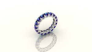 Luxurious Continuous Diamond Ring Luxurious Continuous Diamond Ring