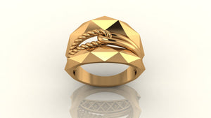 Sophisticated Geometric Ring Sophisticated Geometric Ring
