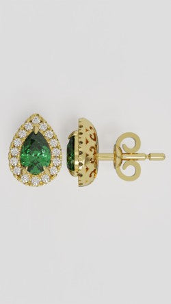 Pear Shape Earring S68