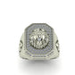 LION DIAMOND RING S47