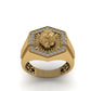 LION RING S48