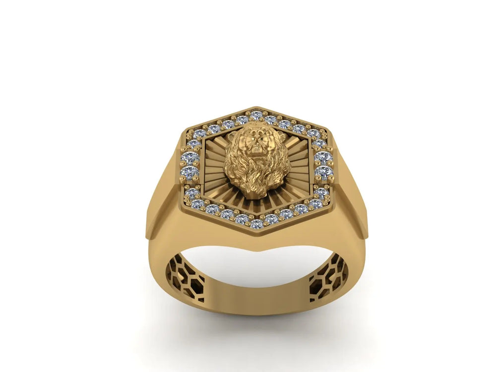LION RING S48
