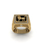 LION ENAMEL RING S52