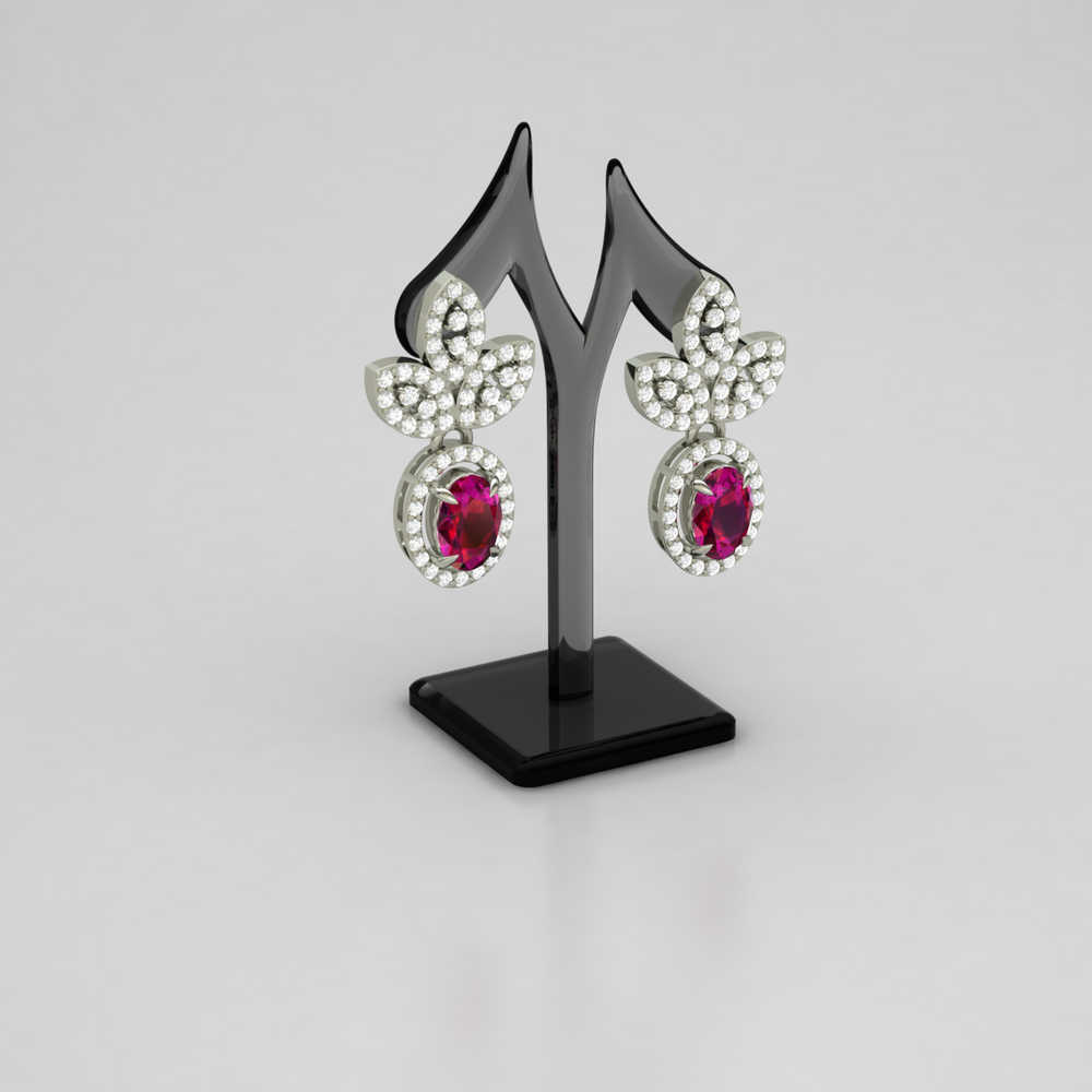 GOLDEN OVAL EARRING S61