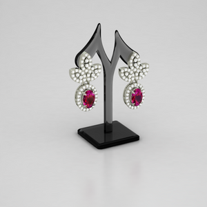 GOLDEN OVAL EARRING S61