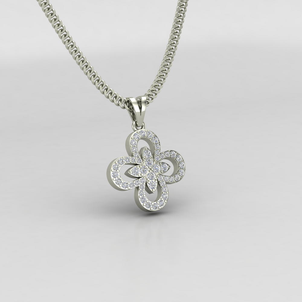 FLOWER PENDENT S52