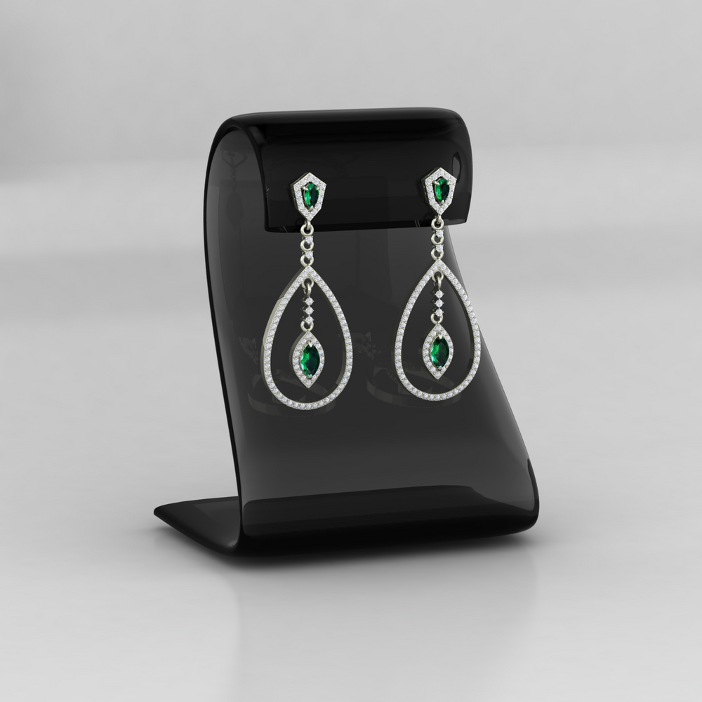 TEARDROP EARRINGS S55