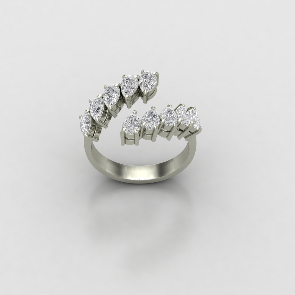 TEAR DROP RING S50