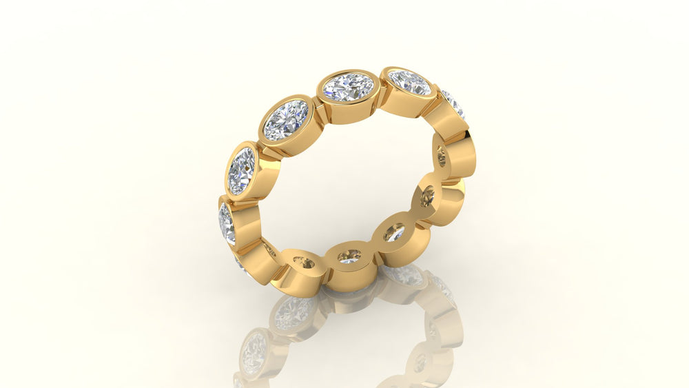 OVAL ETERNITY BAND S756