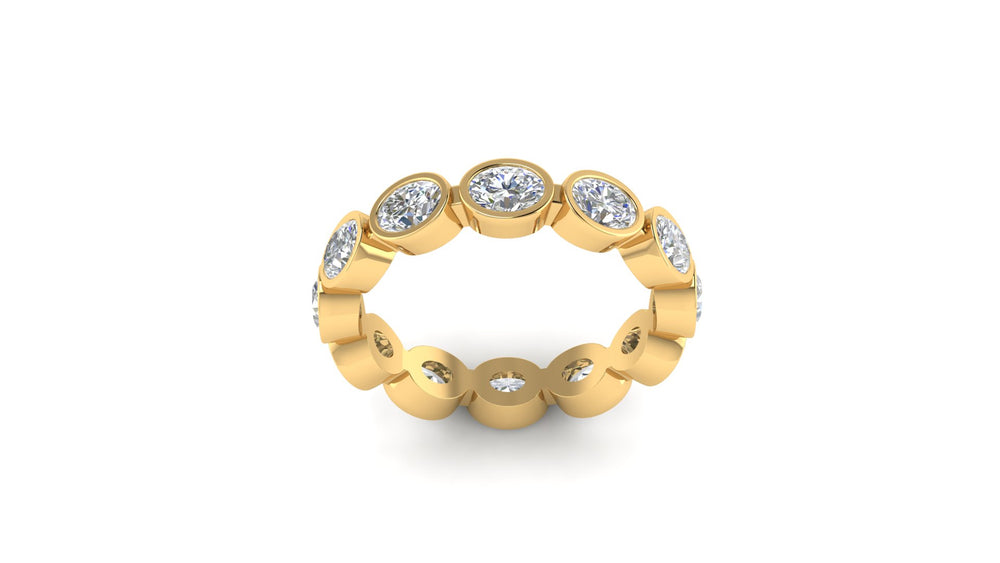 OVAL ETERNITY BAND S756